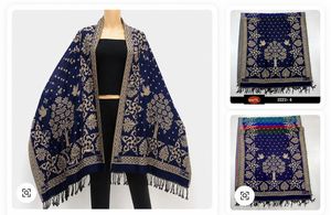 High Quality Women Acrylic <b>Scarf</b> Shawl Elegant Long Soft Lightweight Fashion Wrap Comfortable Stylish Outerwear Accessor - Product Image 4