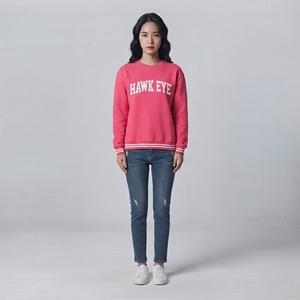 HAWK EYE SPORTS Sudadera con Capucha de Forro Polar para Mujer, Estilo Urbano, Otoño/Invierno, Color Sólido, Hombros Caídos, Transpirable, 360g, 100% Algodón - Product Image 6