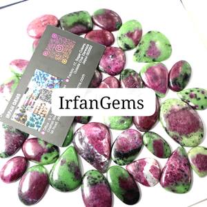 จี้ควอทซ์ทรงรีตัดรูปวงรีอัญมณีเพชร zoisite ทับทิมธรรมชาติสำหรับทำเครื่องประดับรูปร่างผสมและขนาดทับทิม - Product Image 6