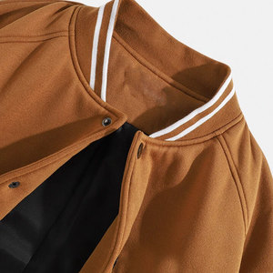 Modern Varsity Winter <b>Jacket</b> Comfortable Varsity <b>Jacket</b> <b>With</b> Soft Inner <b>Lining</b> And Trendy Street Style Appearance - Product Image 4