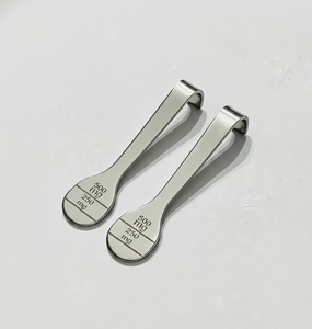 Cuchara de shilajit de mango largo para tarros profundos, cuchara de resina metálica, herramienta ayurvédica para facilitar el uso del shilajit - Product Image 2