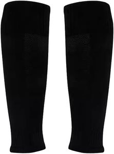 2 Set Anti-Slip <b>Grip</b> Soccer <b>Socks</b> with Shin Guard Sleeves, Sports Athletic <b>Socks</b> for Men Women - Product Image 4