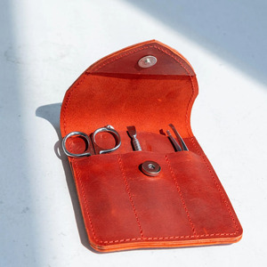 Bolsa de Almacenamiento de Cuero de Alta Calidad para Herramientas de Uñas, Bolsa Resistente para Herramientas de Construcción con Presilla para Cinturón, Proveedor Mayorista con Logotipo ODM en Venta - Product Image 6