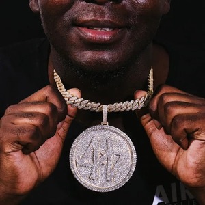 Hip Hop Moissanite Jewels All Fashion Iced Out Miami Hip Hop Heart <b>Locket</b> Pendant Moissanite Diamond Luxury Pendant 925 Sterling - Product Image 5