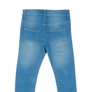 Pantalon cargo léger en polyester et élasthanne pour enfants, style jean décontracté, collection de vêtements haut de gamme pour garçons, fabrication OEM, vente en gros, hiver - Product Image 5