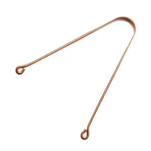 Limpiador de Lengua de Cobre Natural que Ayuda a Prevenir el Mal Aliento, Mejora la Limpieza Bucal e Higiene Diaria, de Proveedor Indio - Product Image 1