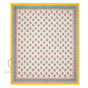 400 TC Organic Pure Cotton Eco-Friendly Jaipuri Printed Lightweight <b>Single</b> Bed <b>Quilt</b>/Razai/Rajai 85x55 Inches | Soft Cozy - Product Image 6