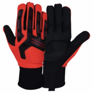 ถุงมือช่างอุตสาหกรรมหนังสังเคราะห์ Amara คุณภาพสูง สำหรับงานก่อสร้าง ได้รับมาตรฐาน CE ป้องกันการสั่นสะเทือน - Product Image 1