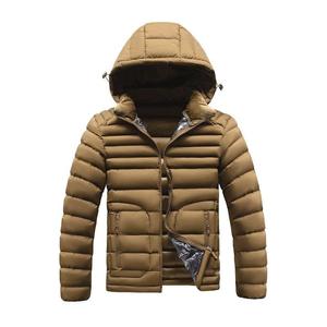 Veste matelassée pour homme sur mesure, vêtements d'hiver décontractés pour l'extérieur, production en gros - Product Image 3