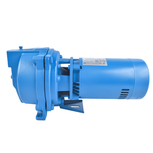 Pompa a getto J5S 1/2 HP 115/230 V in ghisa per pozzi d'acqua poco profondi con 3500 RPM, blu - Product Image 3