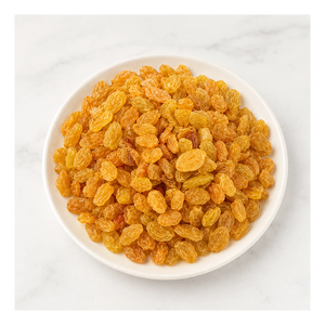 Raisins secs dorés, adaptés aux mélanges de fruits secs et à la fabrication de collations emballées - Product Image 1
