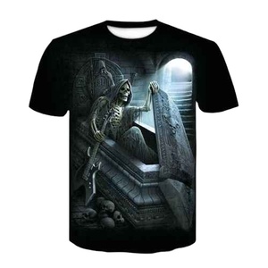 Wholesale High Street Quick Dry Breathable Short Sleeve T Shirts 100% Cotton Knitted Fabric Solid Design T Shirt - Product Image 4