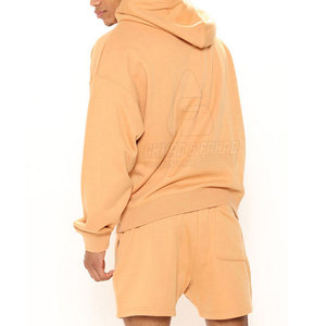 Conjunto de Sudadera con Capucha y Pantalones Cortos para Hombre, Talla Grande, Informal, Ligero, Ecológico y Transpirable, Nueva Colección Invierno 2026 - Product Image 3