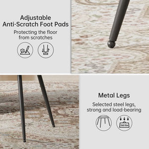 Chaise de salle à manger au design unique et élégant OEM, mobilier de salle à manger contemporain du Vietnam, MD05 - Product Image 4