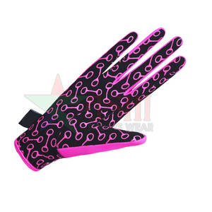 Gants d'équitation de sport en cuir véritable de haute qualité, personnalisables, avec fermeture auto-agrippante et couleurs sur mesure - Product Image 5