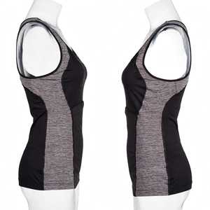 <b>Women</b> Solid Breathable Quick Dry Tank Tops <b>Sleeveless</b> Scoop Neck Canvas Gym <b>Shirts</b> - Product Image 4
