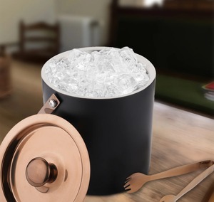 Tablescape Metal <b>Ice</b> <b>Bucket</b> Luxury Beverage Presentation - Product Image 1