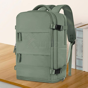 Lightweight Comfortable Polyester Zipper Waterproof Carry Strong Stitching Travel <b>Backpack</b> for Men <b>Women</b> Daily Travel Use <b>Large</b> - Product Image 2