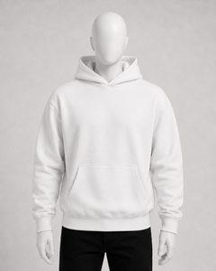 Sweat-shirt à capuche blanc pour femme, avec appliqué crâne de dessin animé vert sarcelle au dos, coupe classique, en coton tricoté, pour l'automne - Product Image 4