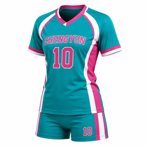 Conjunto de Voleibol Personalizado Ajustado, Jersey Sostenible con Certificación GRS, Maillot de Voleibol Transpirable con Malla Técnica, Logotipo Personalizado - Product Image 2