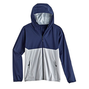 Chaqueta Cortavientos con Capucha para Hombre, Diseño Color Block, Cierre de Cremallera, Informal, para Primavera, Material de Poliéster, Corte Regular, Ligera - Product Image 5
