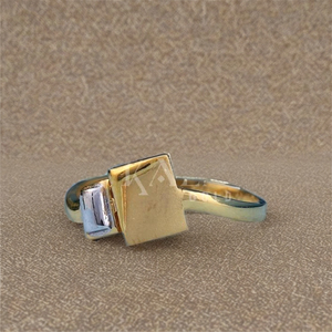 Contemporary <b>Plain</b> Gold 18K/22K High Finish Finger <b>Ring</b> for Weddings Parties Anniversaries Jewelry Collection - Product Image 3