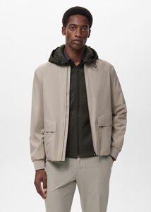Custom Clothing Manufacturers Custom Cow Hide Sleeve Stand Embroidery Front Streetwear Letterman <b>Varsity</b> <b>Jacket</b> for Men - Product Image 6