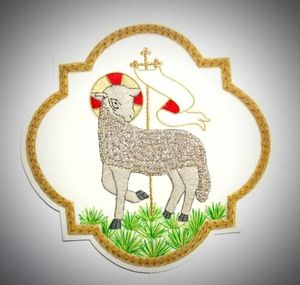 Parche Bordado de Lujo Hecho a Mano con Motivo de Lingotes, Aplique Decorativo, Insignia para Coser, Motivo Textil con Efecto 3D en Relieve, Acabado Resistente al Agua - Product Image 3