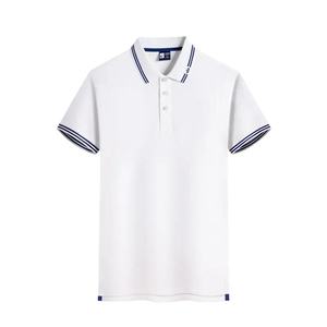 Camisa Polo Personalizada de Manga Corta para Hombre, Casual, Transpirable, para Golf, con Cuello y Puños en Contraste - Product Image 4