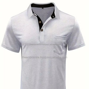 Camisetas de hombre de algodón con logotipo personalizado de calidad superior de Pakistán, camisetas de peso pesado, polos, polos de hombre - Product Image 1