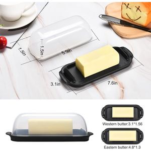 Contenedor de Mantequilla Irrompible con Tapa Transparente, Decoración para Cocina, Contenedor de Mantequilla para Encimera, Plato para Mantequilla para un Almacenamiento Práctico - Product Image 3