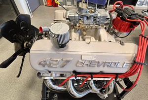 เครื่องยนต์ GM Chevrolet 427 Big Block V8 6.0L แบบ Crate Motor สตาร์ทไฟฟ้า ระบายความร้อนด้วยน้ำ ให้กำลังสูง ปรับแต่งสเปคได้ - Product Image 5