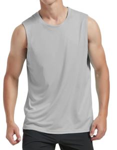 เสื้อกล้ามสำหรับผู้ชายเสื้อพิมพ์ลายโลโก้100% ผ้าฝ้าย140แกรมสไตล์ลำลองปรับขนาดและดีไซน์ได้ตามต้องการจากบังคลาเทศ - Product Image 5