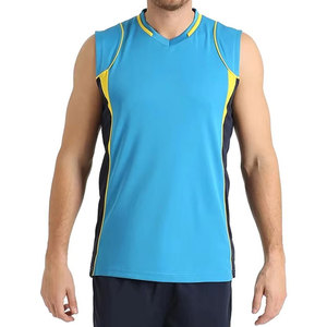 Maillots de volley-ball personnalisés sur mesure, design sublimé, pour hommes, haute qualité. - Product Image 2