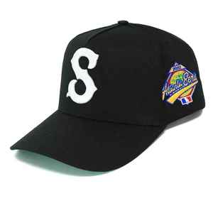 Gorras de Béisbol Personalizadas al por Mayor, Gorras Trucker de Dos Tonos, Gorras Deportivas de 6 Paneles con Cuerda, Gorras Clásicas con Logotipo Personalizado - Product Image 4