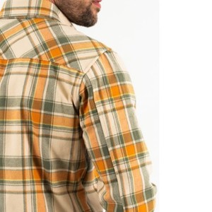 Chemise en flanelle pour homme, matière durable, anti-rides, dernières tendances, manches longues, respirante, à prix avantageux. - Product Image 2