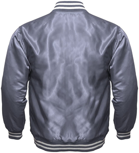 2025 Winter Casual OEM Eco-Friendly Quick Dry Breathable 100% Polyester Thin <b>Stand</b> Custom Design Silk <b>Screen</b> Printing Jacket - Product Image 2