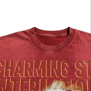 Camiseta de Hombre 100% Algodón, Venta al Por Mayor, Logotipo Personalizado Impreso, Patrón Sólido, Serigrafía, Estilo Casual en Tejido de Punto - Product Image 3