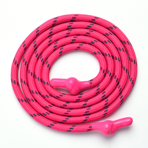 Custom Printed Shoe <b>Laces</b> Cord Lanyard Strings <b>Elastic</b> Band Custom Cotton Braid Drawstring Cord With Tips Colored Cotton - Product Image 6