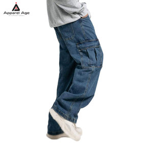 Pantalones Vaqueros Cargo al por Mayor, Diseño Transpirable, Logotipo Personalizado, Ropa, Pantalones, Duraderos, Modernos, Casuales, de Moda, para Hombre - Product Image 5
