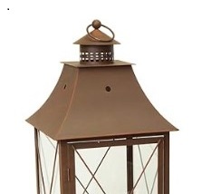 Wholesale Bulk Selling Metal & Glass <b>Lantern</b> With <b>Copper</b> Finished Metal Candle <b>Lanterns</b> for Outdoor & Home Decor Customized - Product Image 2