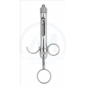 Jeringa Quirúrgica Dental Al Mida de Acero Inoxidable, Manual, con Certificación CE Clase II, Instrumento con Estándar ISO13485 y Diseño de Fácil Agarre - Product Image 5