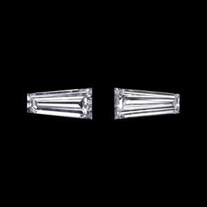 Diamants de laboratoire R&K GEMS taille baguette conique, couleur fantaisie claire, taille personnalisable pour la fabrication de bijoux - Product Image 4