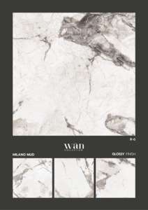 Loseta de porcelana de alta claridad de 600x600 mm diseñada para ofrecer un brillo elegante, textura mínima y una presencia superficial premium. - Product Image 3