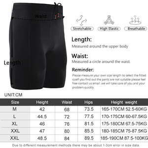 <b>Men</b> <b>Compression</b> <b>Shorts</b> Mid Waist Drawstring Quick Dry Sporty With Pockets White Spandex Polyester - Product Image 3