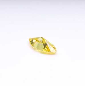 Diamant de laboratoire CVD certifié IGI, taille marquise, couleur jaune fantaisie, pureté VVS VS, excellente taille pour joaillerie fine - Product Image 2