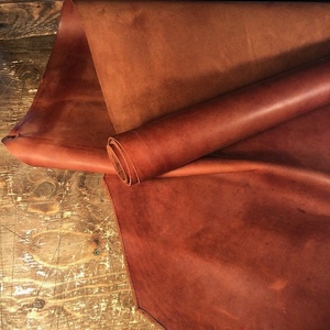 Cartera de piel de vaca con patrón de grano de Caballo Loco, uso versátil para cinturón, muebles, bolso, sofá, zapatos, equipaje y estilo Vintage - Product Image 1