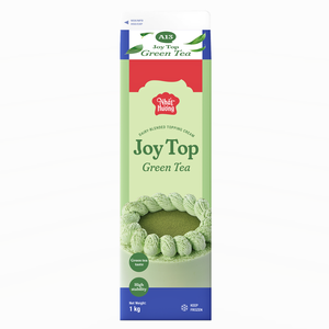 ครีมเทียมชาเขียวฮาลาลคุณภาพสูงสำหรับเบเกอรี่ ยี่ห้อ Joy Top ขนาด 1 กก. รับผลิตแบบ OEM/ODM ขายส่งจากโรงงาน - Product Image 1
