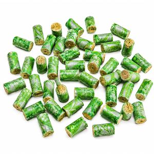 LIPTIPS Filtros de Paja de Maíz Naturales, Ecológicos y Biodegradables para Fumar Cigarros |   Verde con Blanco | Tamaño 9x20mm - Product Image 3
