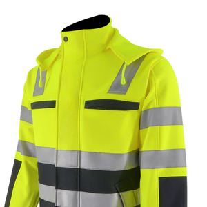 2026 Professional <b>High</b> Quality Best Design Light Weight Full Sleeves Front Pockets Breathable <b>High</b>-<b>Visibility</b> Safety <b>Jackets</b> - Product Image 4